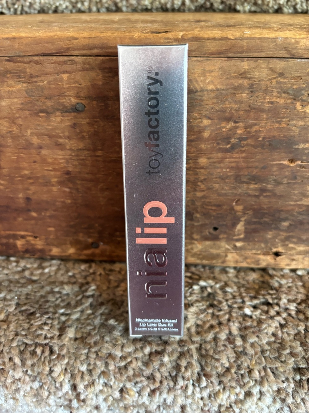 toylfactory Nülip Lip Duo Kit in Rose-Pink